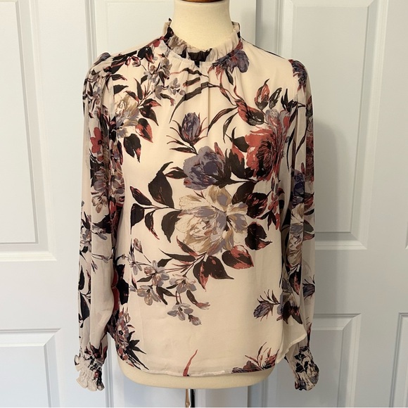 LoveWednesday Tops - LoveWednesday Floral Print Women's Blouse